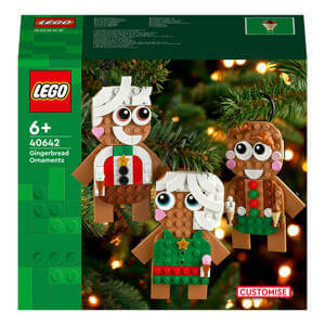 Lego Gingerbread Ornaments 40642